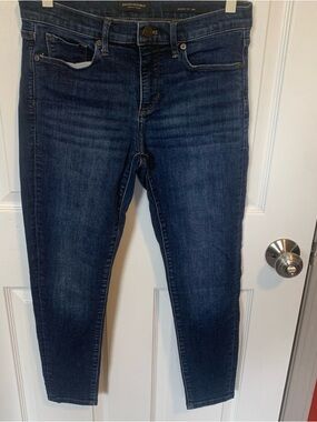 Banana Republic Skinny Jeans in Dark Indigo Wash